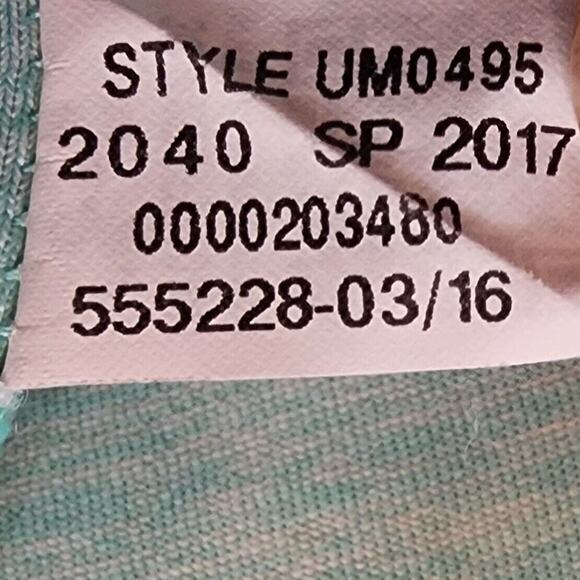 2 Under Armour Golf Polo Shirts Men L Loose Fit Heatgear Stonecreek Logo Green - Picture 10 of 12